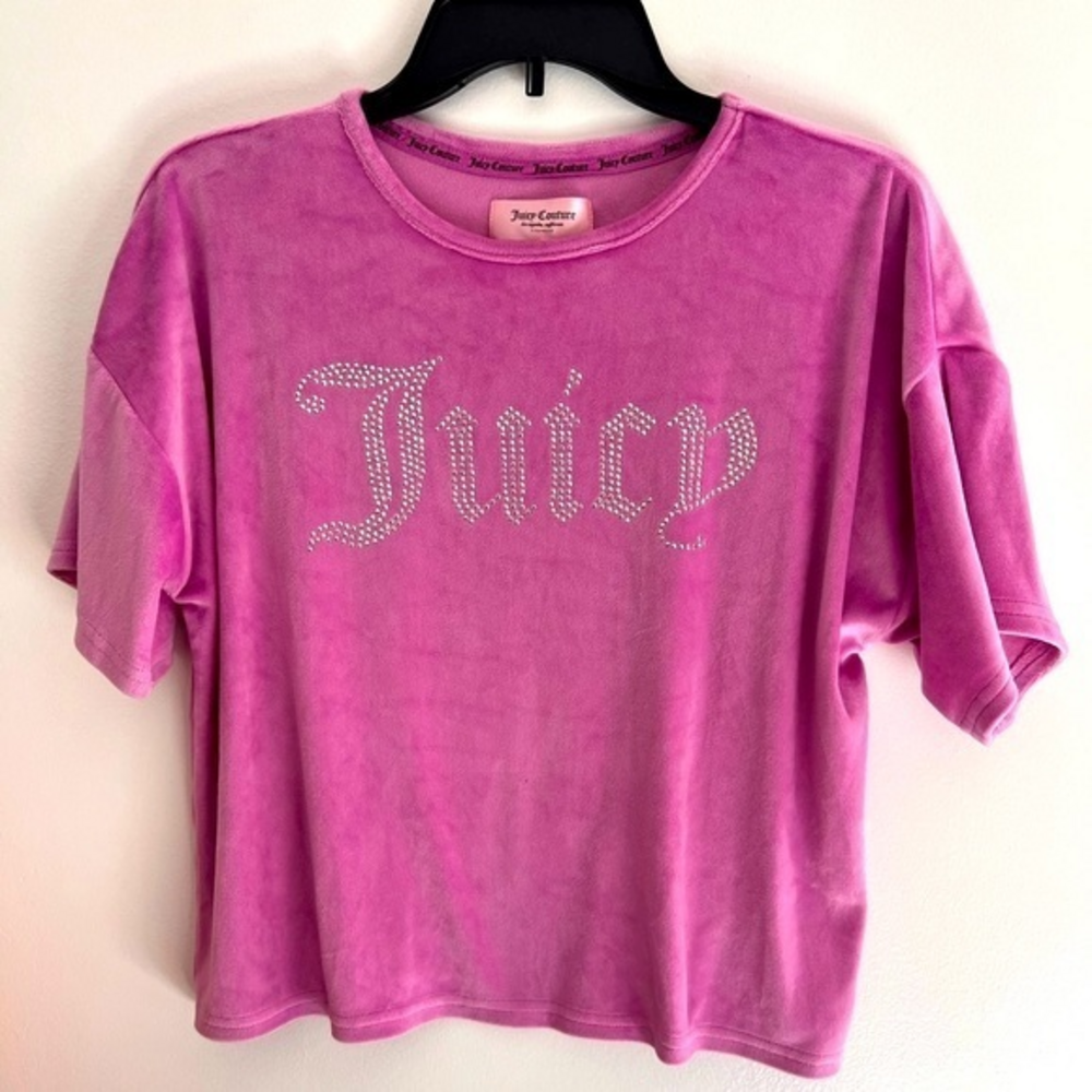 JUICY COUTURE Super SOFT Velour‎ Pajama Top